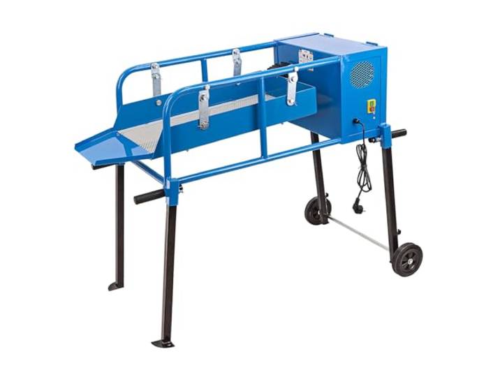 DEMA Elektrisches Rüttelsieb S180 – Gartensieb, Sandsieb mit Fahrwerk, 230 V, robust & langlebig, ideal für Garten, Bau, Sand, Erde & Kies