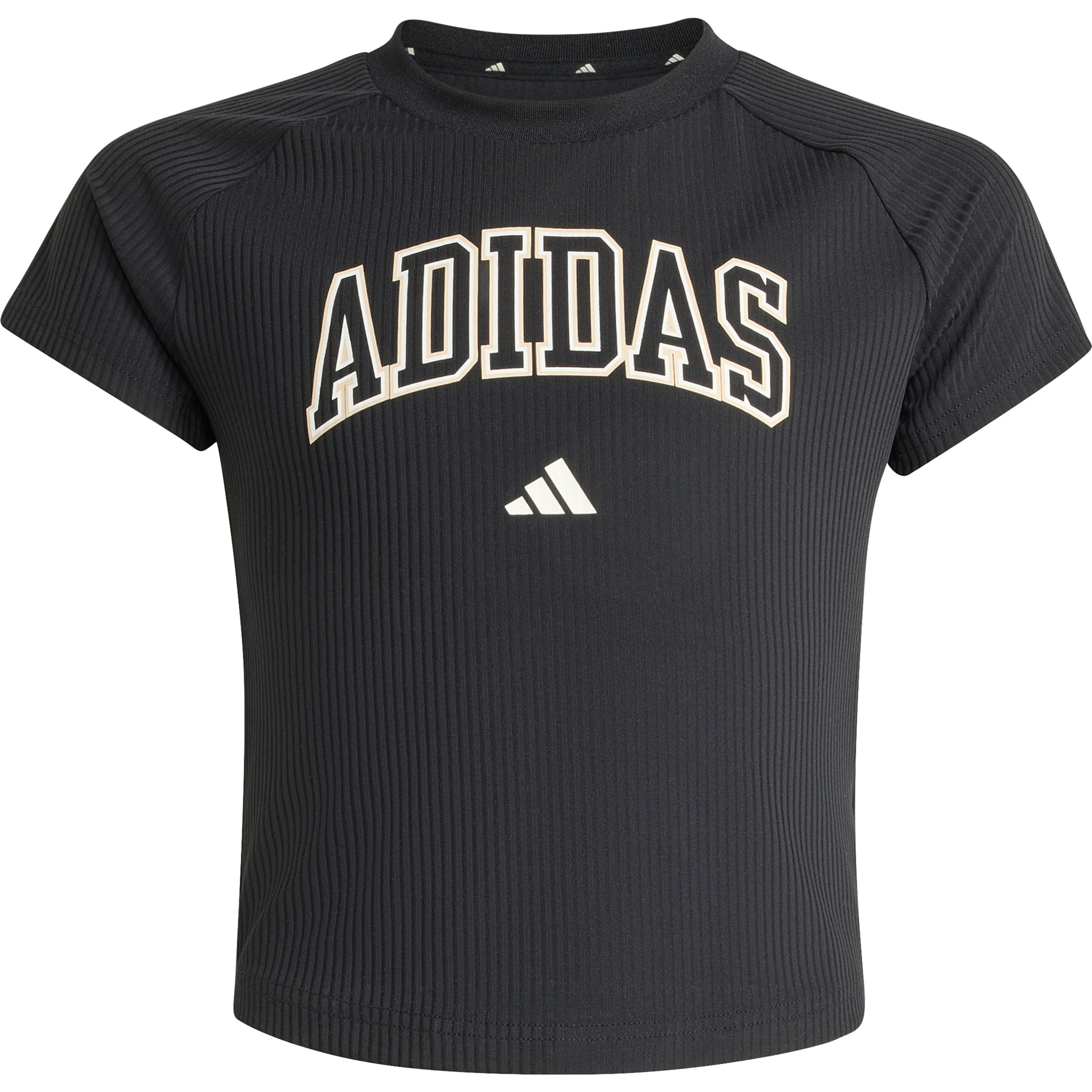 adidas Collegiate Typography Kinder T-Shirts schwarz Größe 170 Lifestyle | Training & Fitness Schnell trocknend