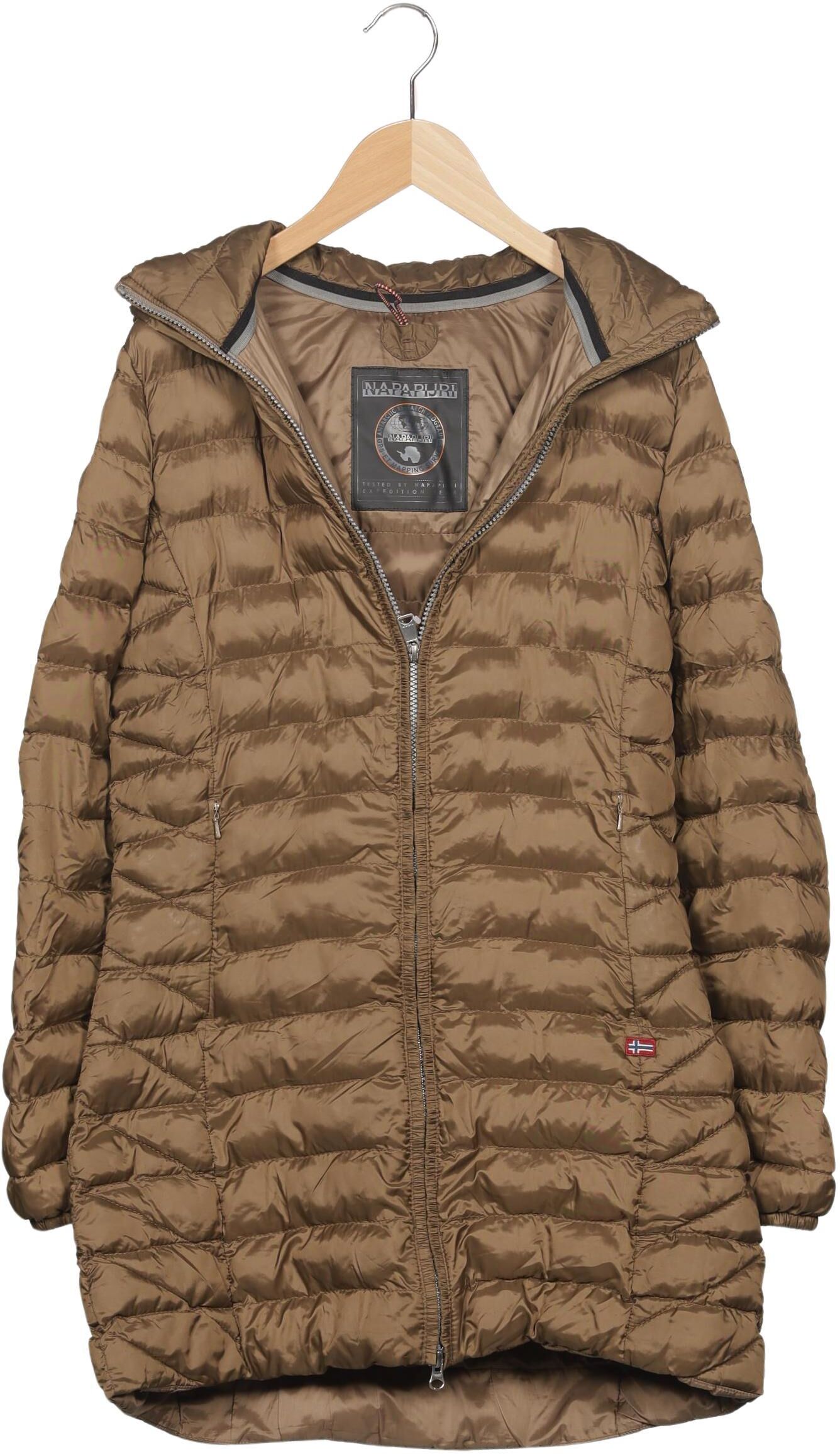 Napapijri Damen Jacke, Braun, Gr. M, Synthetik - Second Hand