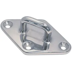 Decksplatte Raute, A4, 100x62mm, Bügel 8,5mm