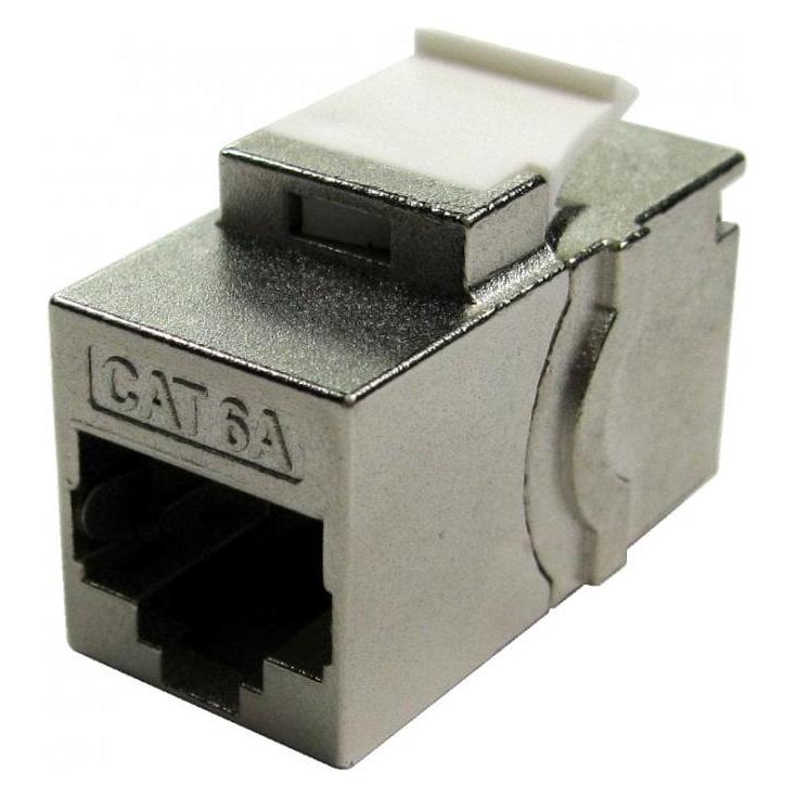 Cables Direct CDL CAT6A Shielded Keystone Jack (S/FTP, CAT6a) (UT-899CAT6AKJST)