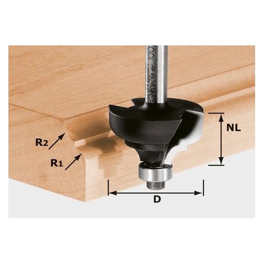 Festool Multiprofilfräser HW S8 D36,7/R6/R6 (491031)
