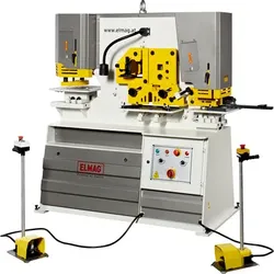Hydraulische Profilstahlschere und Lochstanze SPS 115