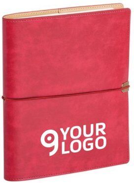Agenda Portafoglio chiusura con elastico Personalizzate o neutre