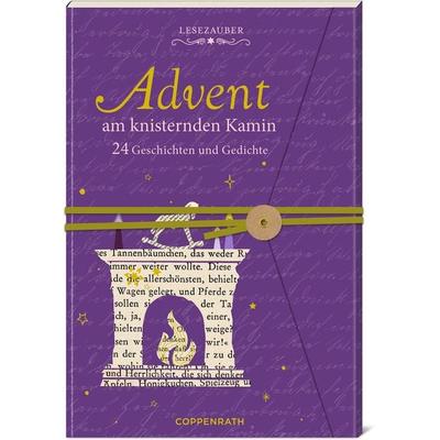 Brief-Adventskalenderbuch - Advent am knisternden Kamin