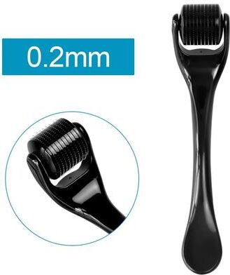 Useful Little Things 540 Titanium Micro Needle Derma Roller For Face, Scalp, And Beard Growth 0.008 Inch Set 2