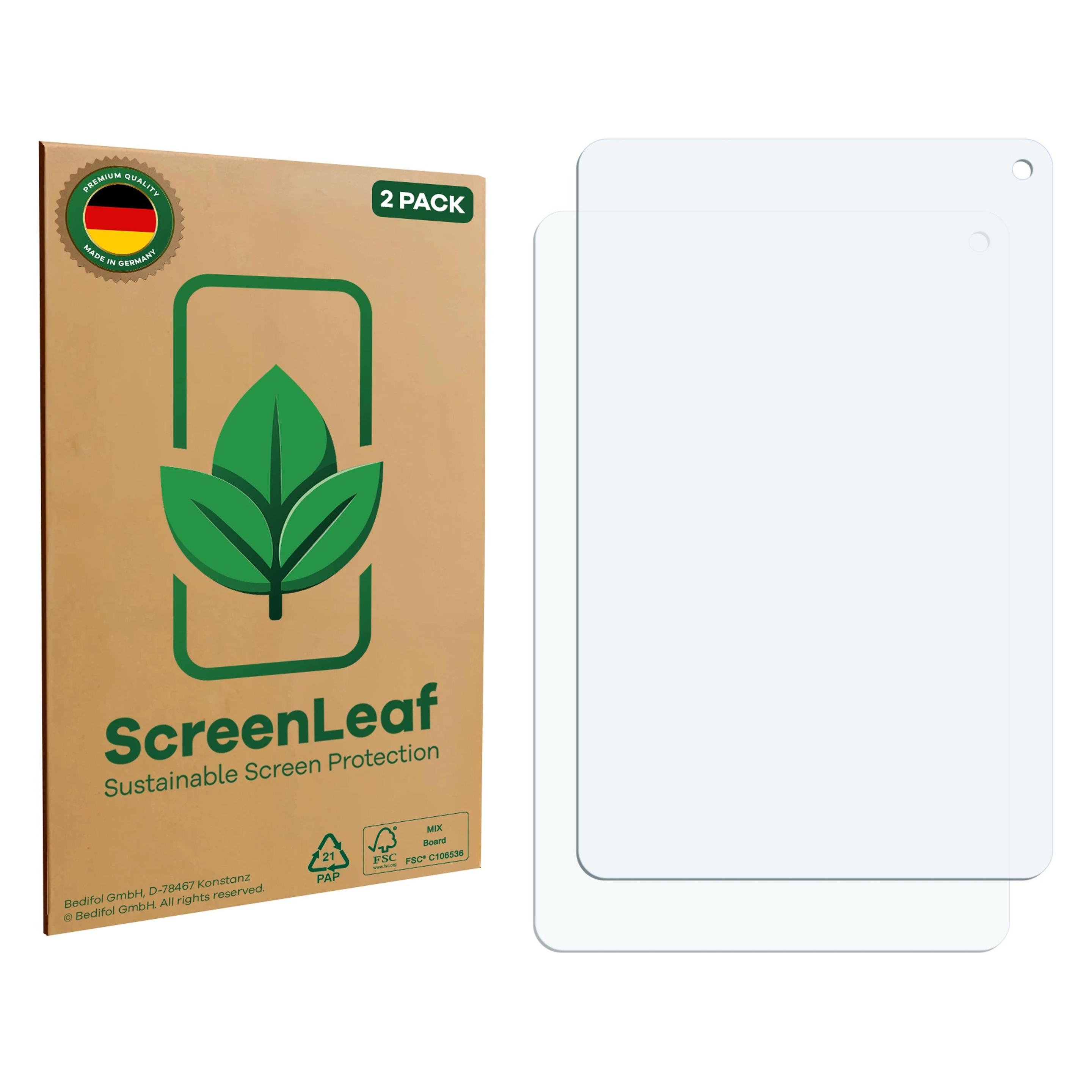 ScreenLeaf Schutzfolie für Huawei MatePad Mini Displayschutz Display Schutz Folie Klar Transparent (2 Stk., Huawei MatePad) (6160503)