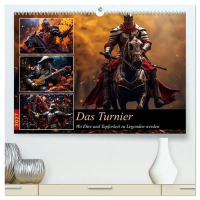 Das Turnier (hochwertiger Premium Wandkalender 2027 DIN A2 quer), Kunstdruck in Hochglanz