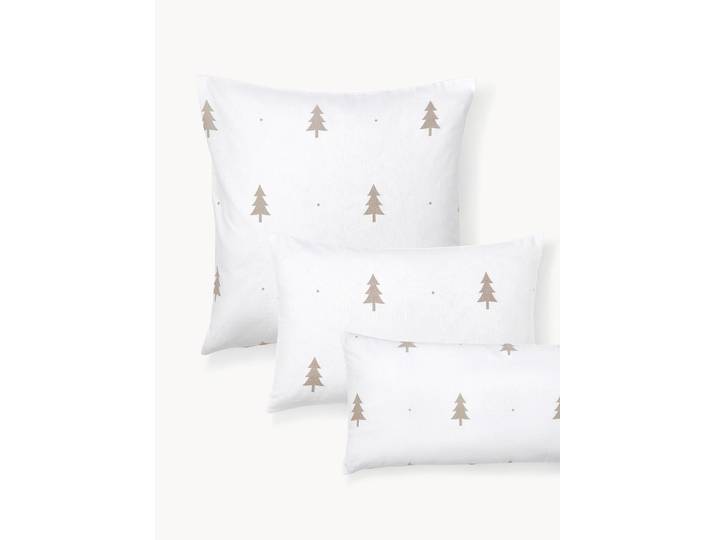 Taie d'oreiller en flanelle avec sapins X-mas Tree