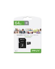 PNY Performance Plus Flash-Speicherkarte 64 GB Class 10 microSDXC (P-SDU64G10PPL-GE)
