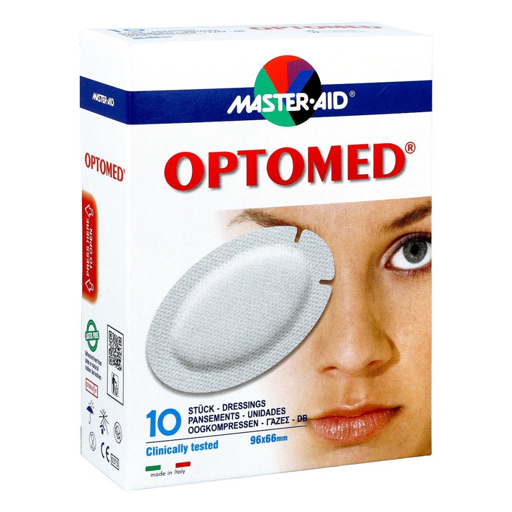 Trusetal Verbandstoffwerk GmbH Optomed Augenkompresse selbstklebend steril 09947020