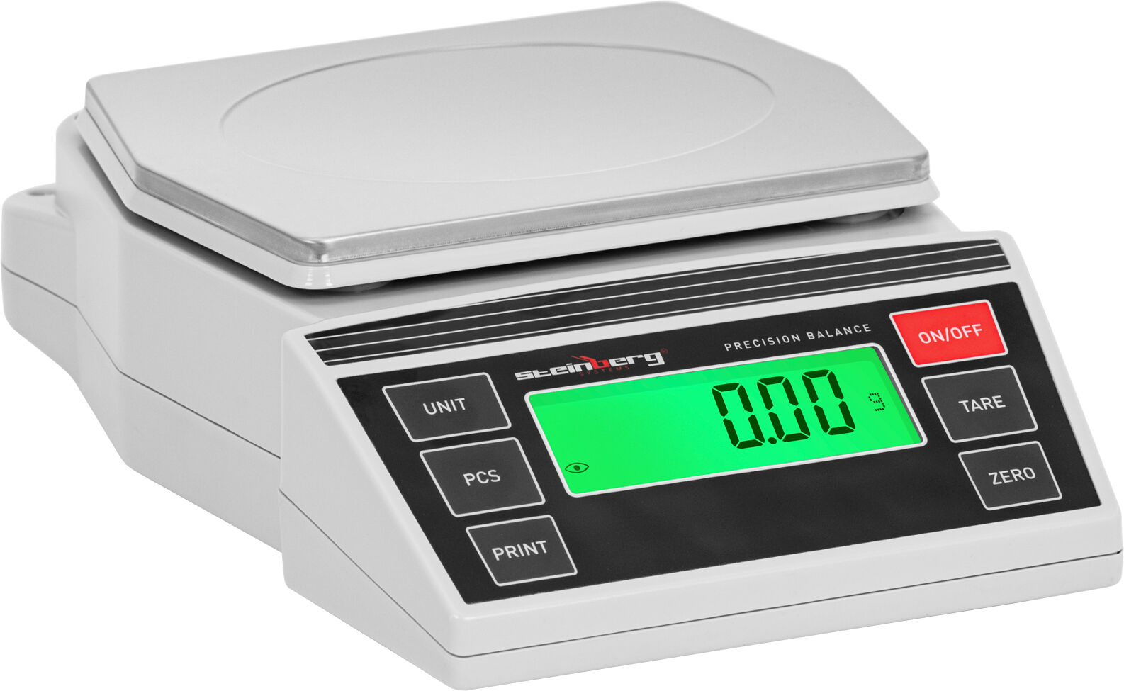 Steinberg Systems Præcisionsvægt - 0,2 til 3000 g / 0,01 g - 196 x 160 mm SBS-LW-1030