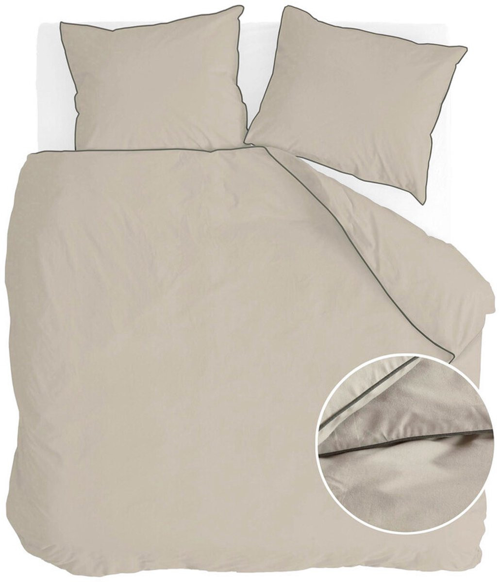 Walra Dekbedovertrek Sweet Softy Zand 200 x 220 cm