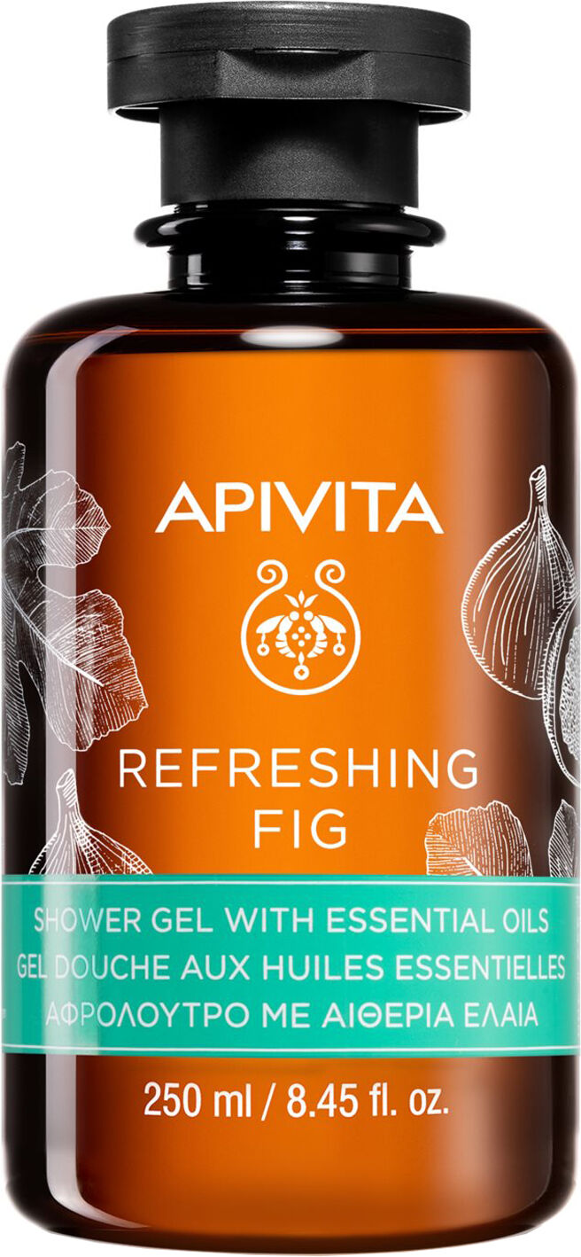APIVITA Refreshing Fig Shower Gel With Essential Oils 250ml