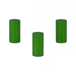 Halmakegel.com Zylinder - Walze Zeus - 17,5x34mm - grün 256649