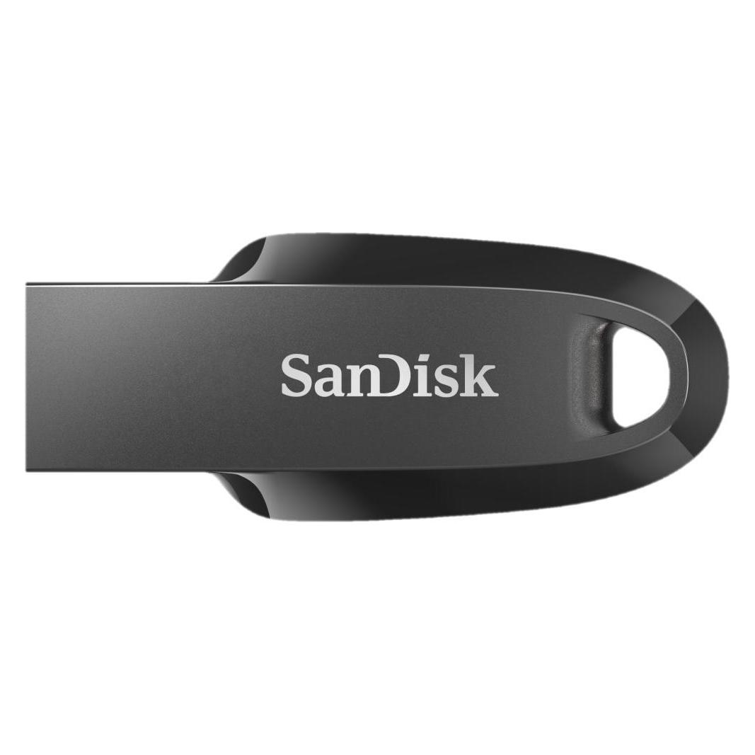 Sandisk Ultra Curve Flash Drive, 256GB, USB 3.2 (256 GB, USB-A) (SDCZ550-256G-G46)