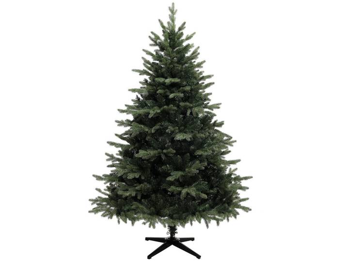 Homcom Weihnachtsbaum Kunststoff Stahl Grün, 180 cm, Dekoration, Weihnachtsdekoration, Christbäume & Zubehör