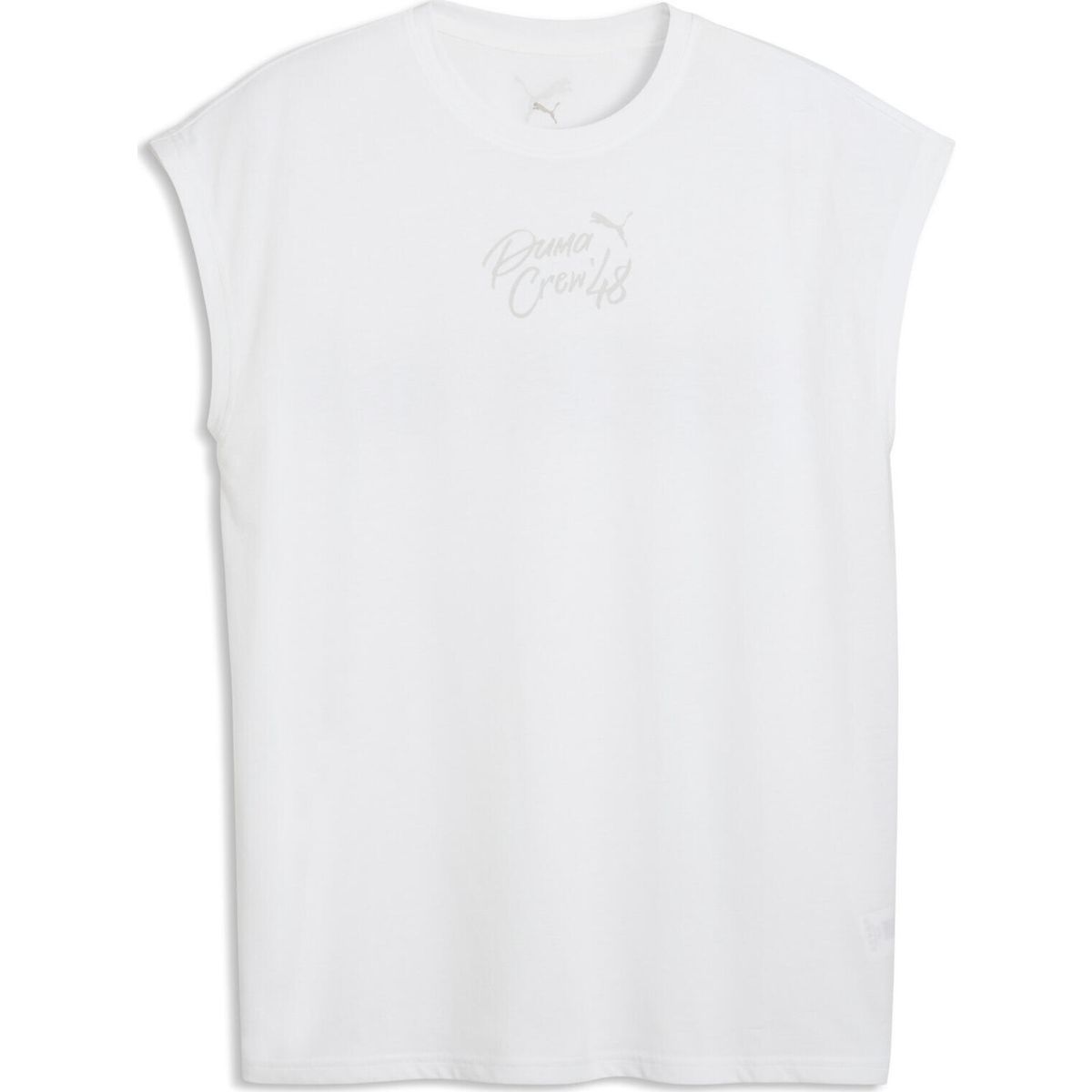 Puma M Puma Crew Cutoff Tank puma white (02) L 529315-02-L