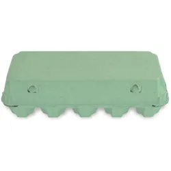VEPATIM 154x Eierverpackungen für 10 Eier dunkelgrün . für S M L