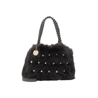 Shopper TAMARIS "Shopper TAS Marla", Damen, Gr. B/H/T: 36cm x 26cm x 8cm, grau (grau 800), Polyester, Taschen Shopper