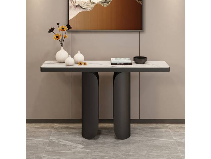Table De rangement De luxe, Console moderne Premium, Table d'entrée esthétique, créative Mesa Recibidor De Entrada, meubles De salon