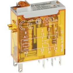Finder 46.52.8.012.0040 Steckrelais 12 V/AC 8 A 2 Wechsler 1 St.