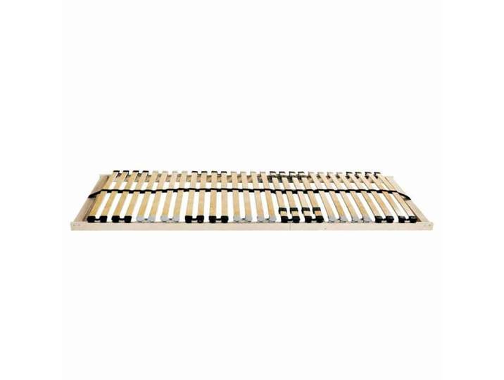 LIT - Lit 1/2 personnes Cadre de lit à lattes Marron 80x190 cm - Bois de hêtre massif - pour adulte BE5064483
