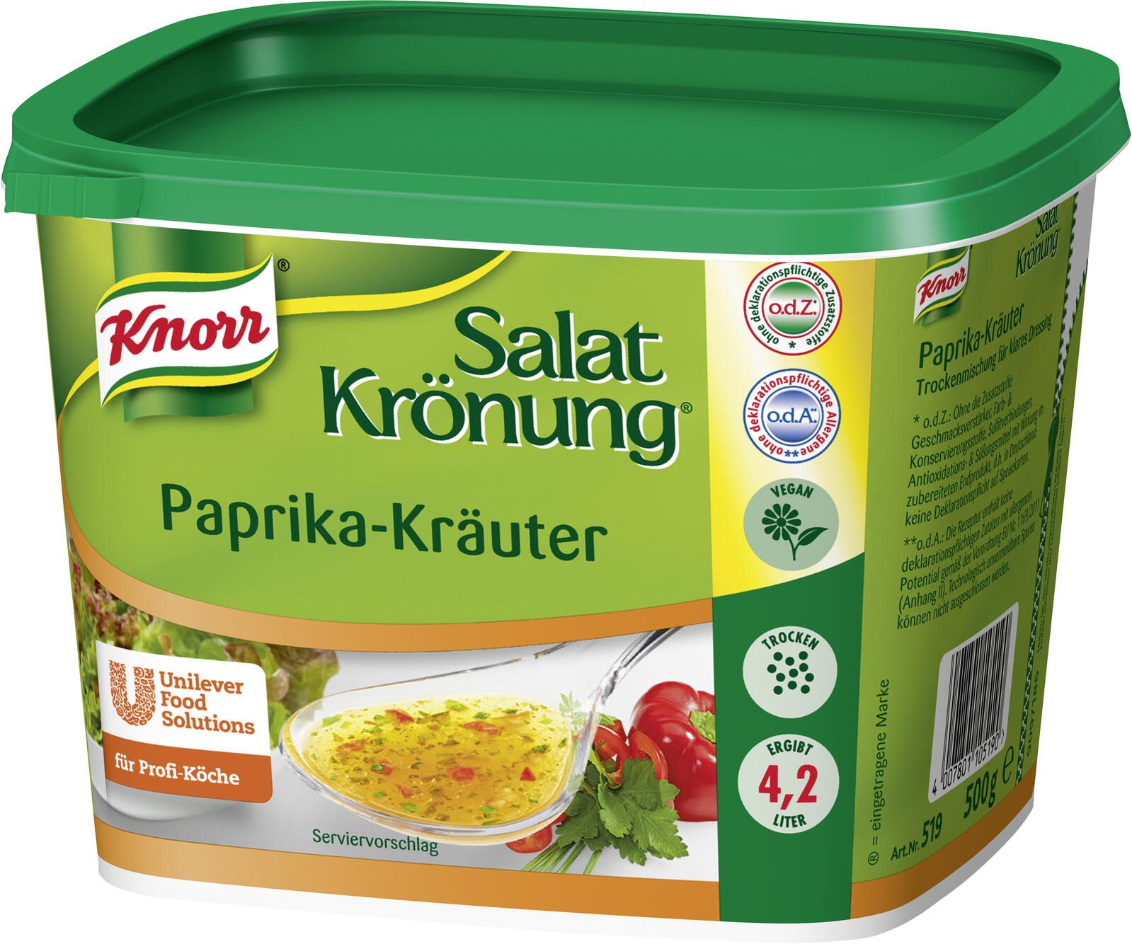 Knorr® Salatkrönung Paprika-Kräuter 500,0 g 416118