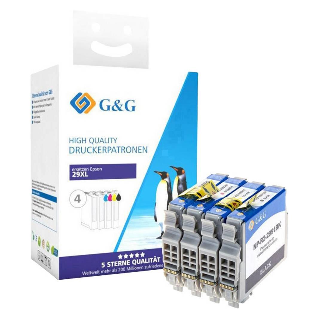 G&G Tinte ersetzt Epson 29XL, T2991, T2992, T2993, T2994, T2996 Kompatibel (14806)