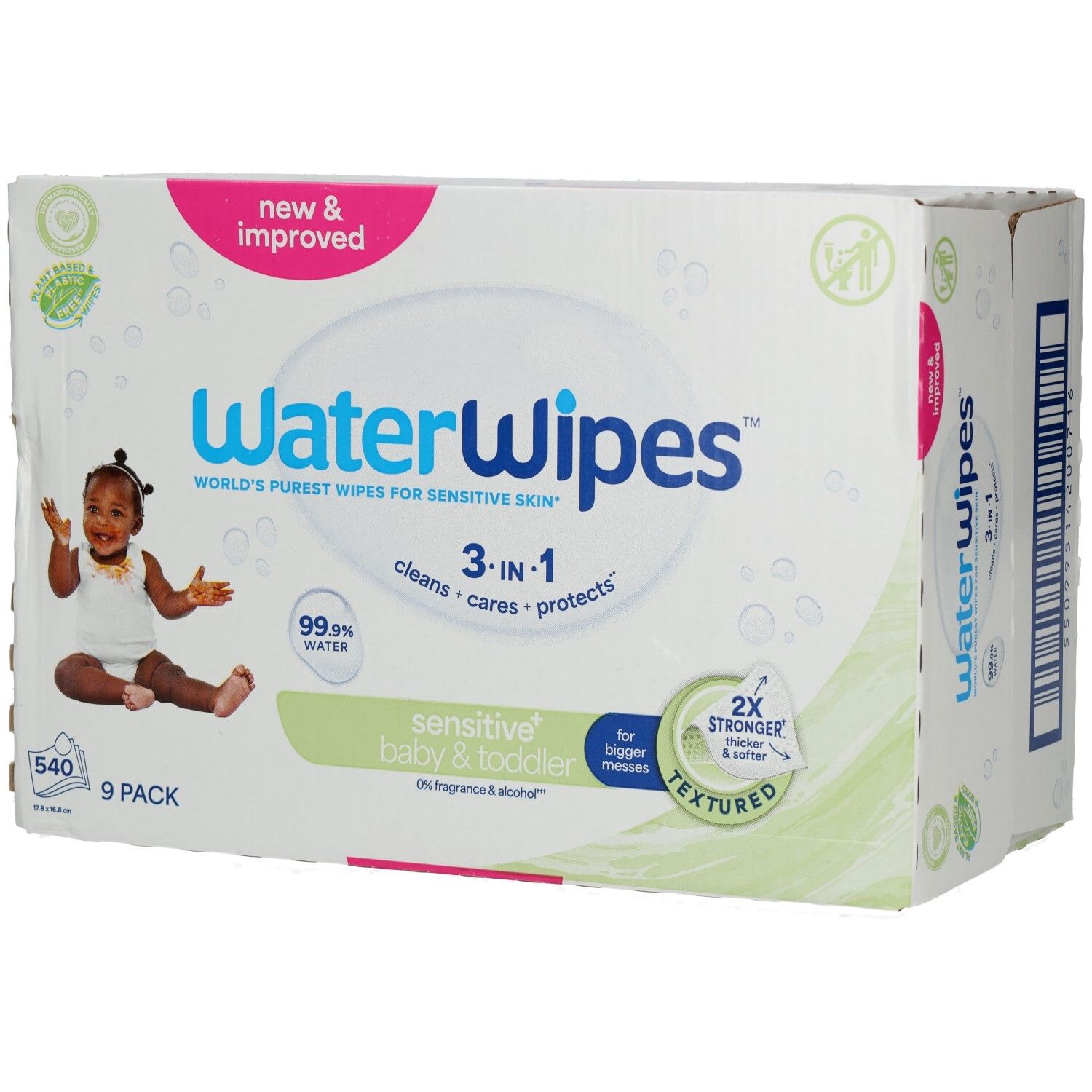 WaterWipes Snoetendoek Bio 9x60st 9x60 St Tücher