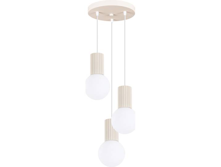 Hängeleuchte HALO 3P, beige