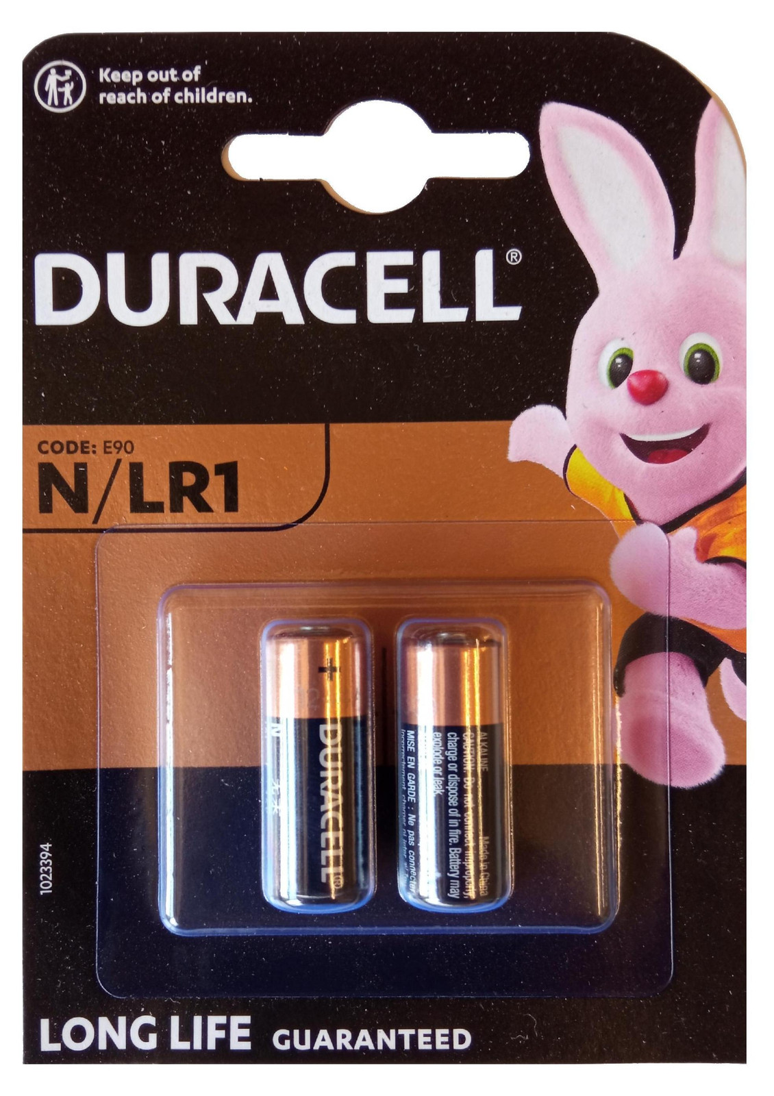 Duracell MN9100 cilindrische batterij