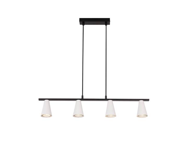 Suspension en fer blanc 70x7x160cm gu10