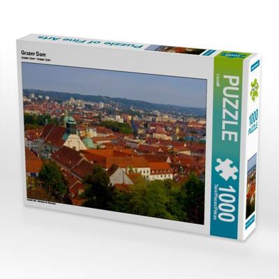 CALVENDO Puzzle Grazer Dom | 1000 Teile Lege-Größe 64x48cm Foto-Puzzle für glückliche Stunden