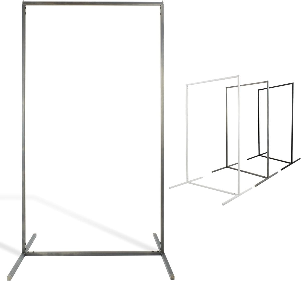 Natural Goods Berlin Kledingrek Berlin - Rechthoekig Design - Metaal - Industrieel - H 140 cm x B 80 cm