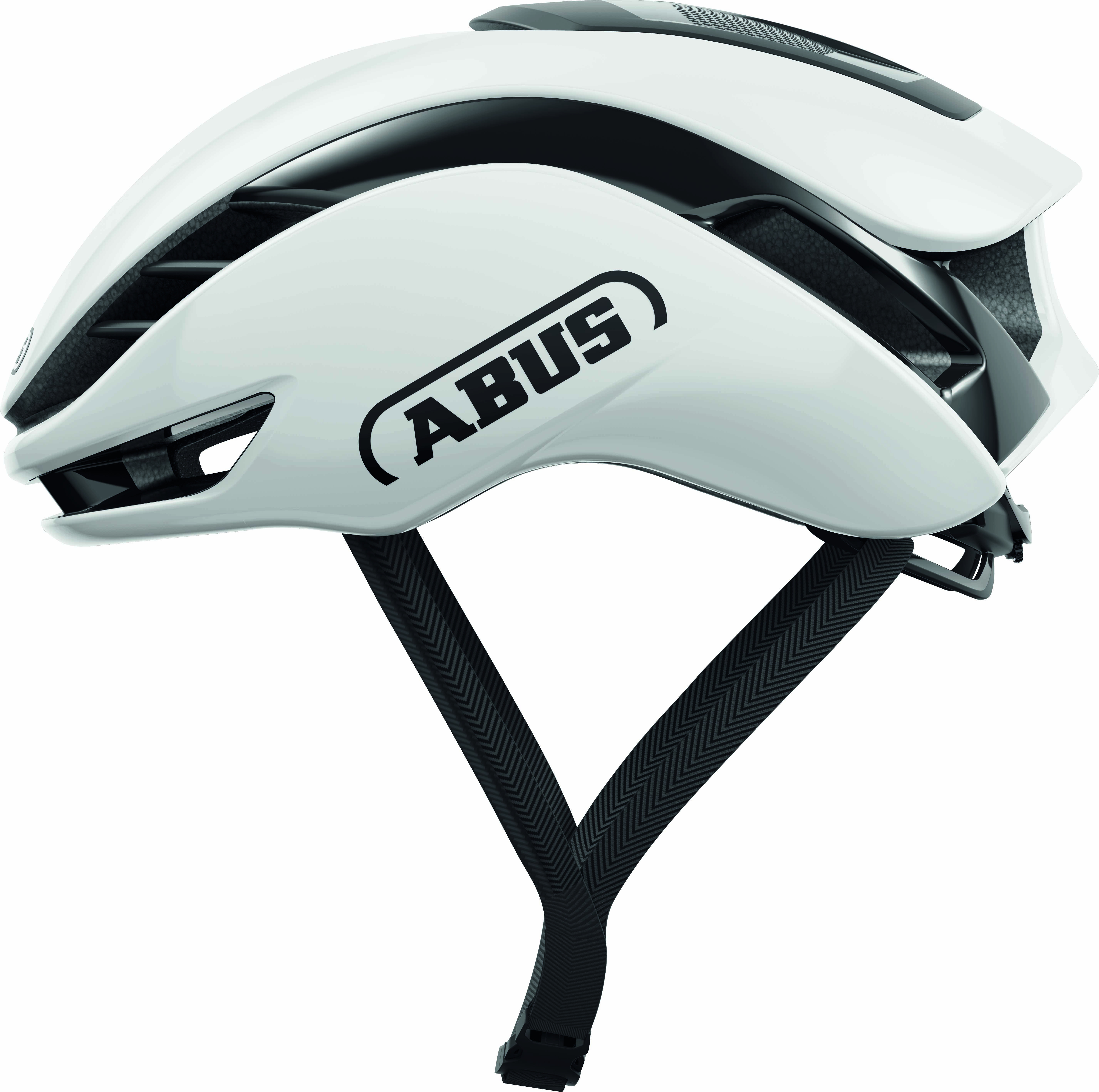 Abus Gamechanger 2.0 Mips Helm - Rennrad glänzend weiß größe L (57-61 cm) 98034