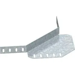 OBO 6069304 Eckverbinder für Kabelrinne Stahl bandverzinkt Zink/Aluminium, Double Dip REV 35 DD