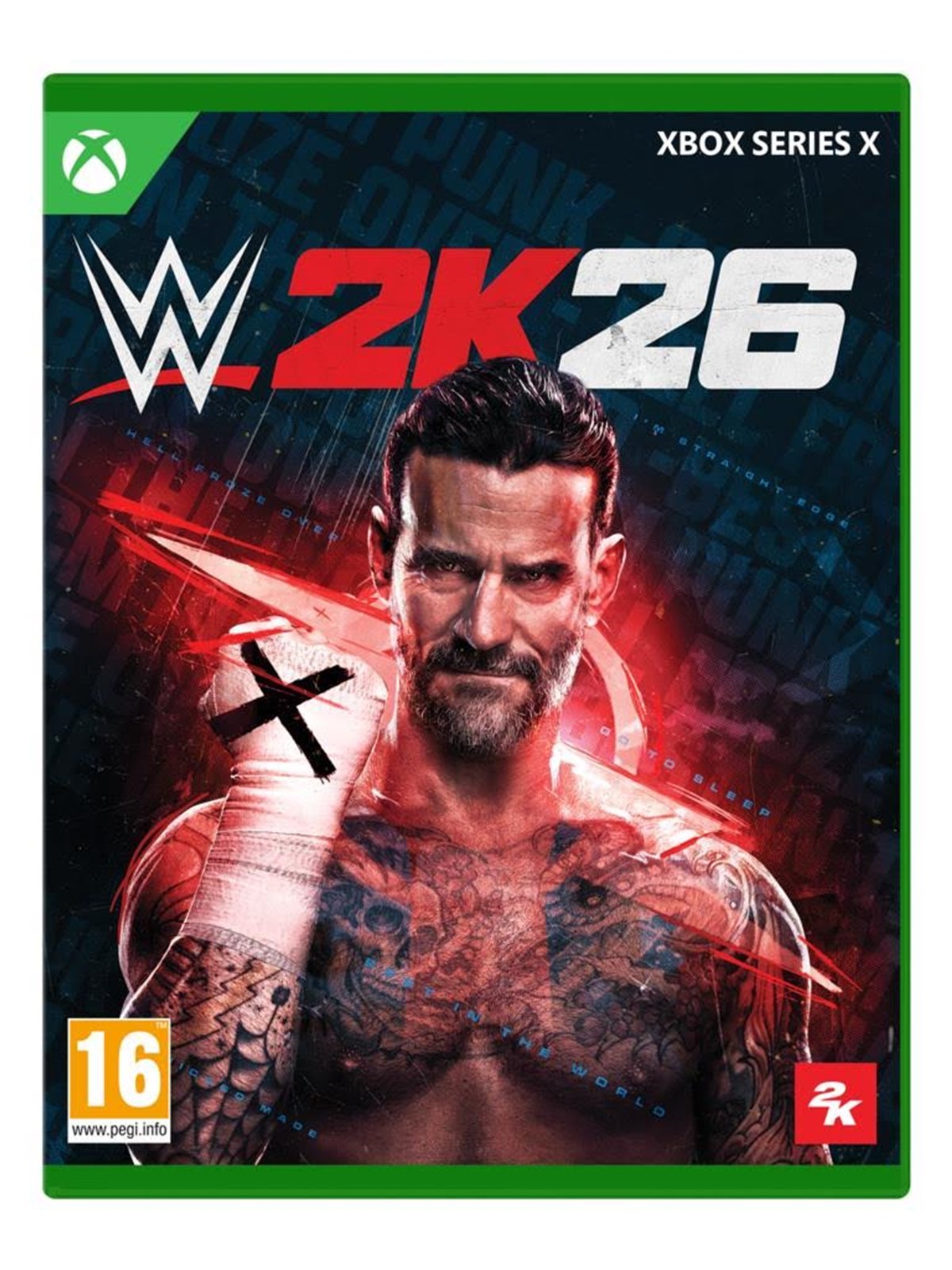WWE 2K26 - Microsoft Xbox Series X - Fighting - PEGI 16