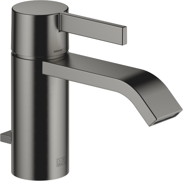 IMO Dornbracht IMO mitigeur lavabo 33500671-99 mitigeur de lavabo 33500671-99 avec garniture de vidage , platine foncé brossé