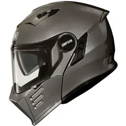 Simpson Darksome Solid, Klapphelm - Grau - L