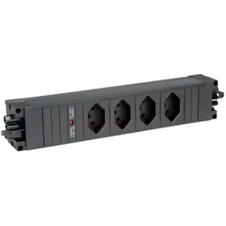 Bachmann, Steckdosenleiste, STEP BASE 4xT13 GST18 (4x, GST18, Typ 13)