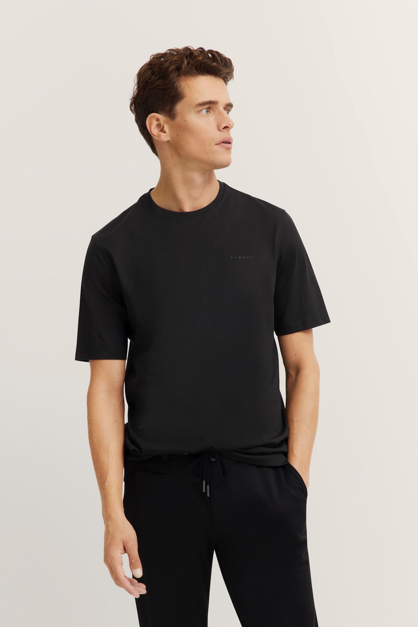 Bugatti Herren Katoenen T-shirt