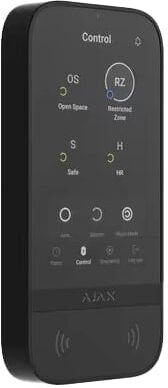 Ajax systems Ajax 58454. Tastiera antifurto wireless e touchscreen Nera