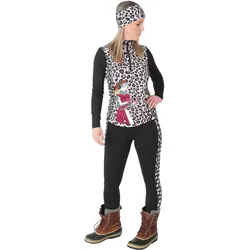 Freisein, Damen, Funktionsshirt, SnowShoes (XL), Schwarz, XL
