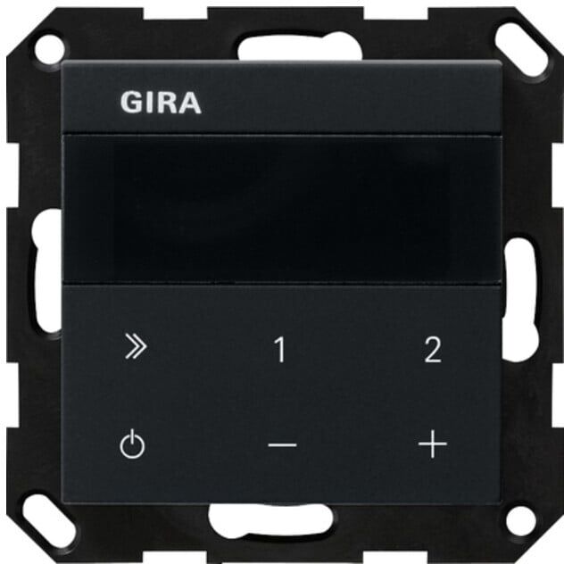 Gira Unterputz-Radio IP 2320005 Schwarz matt)