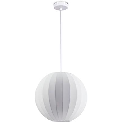 PACO HOME Pendelleuchte "HUGO PD1", weiß, 1, Ø 30cm H: 182,5cm, Leuchten, Pendelleuchte