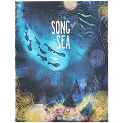 Paperblanks, Heft + Block, Song of the Sea (Irish Folklore Trilogy) Ultra Lined Hardcover Journal (Wrap Closure) (Liniert, Harter Einband)