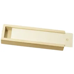 Häkelnadel-Box aus Holz, 19 x 5,5 x 3 cm