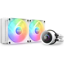 NZXT Kraken 240 RGB, CPU Wasserkühler, Weiss