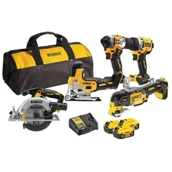 DeWalt, Bohrmaschine + Akkuschrauber, Bohrschrauber Kombopack 5-tlg. (Bohrschrauber)